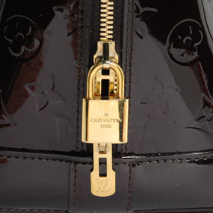 Louis Vuitton Vernis Alma GM Amarante 8 of 8