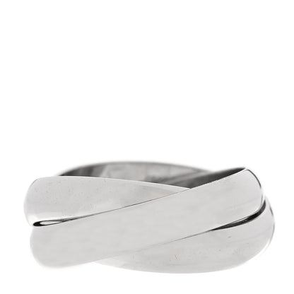 Cartier 18K White Gold Classic Trinity Ring 47 4 1 of 5