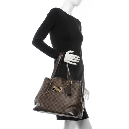 Louis Vuitton Damier Ebene Hampstead MM 2 of 21