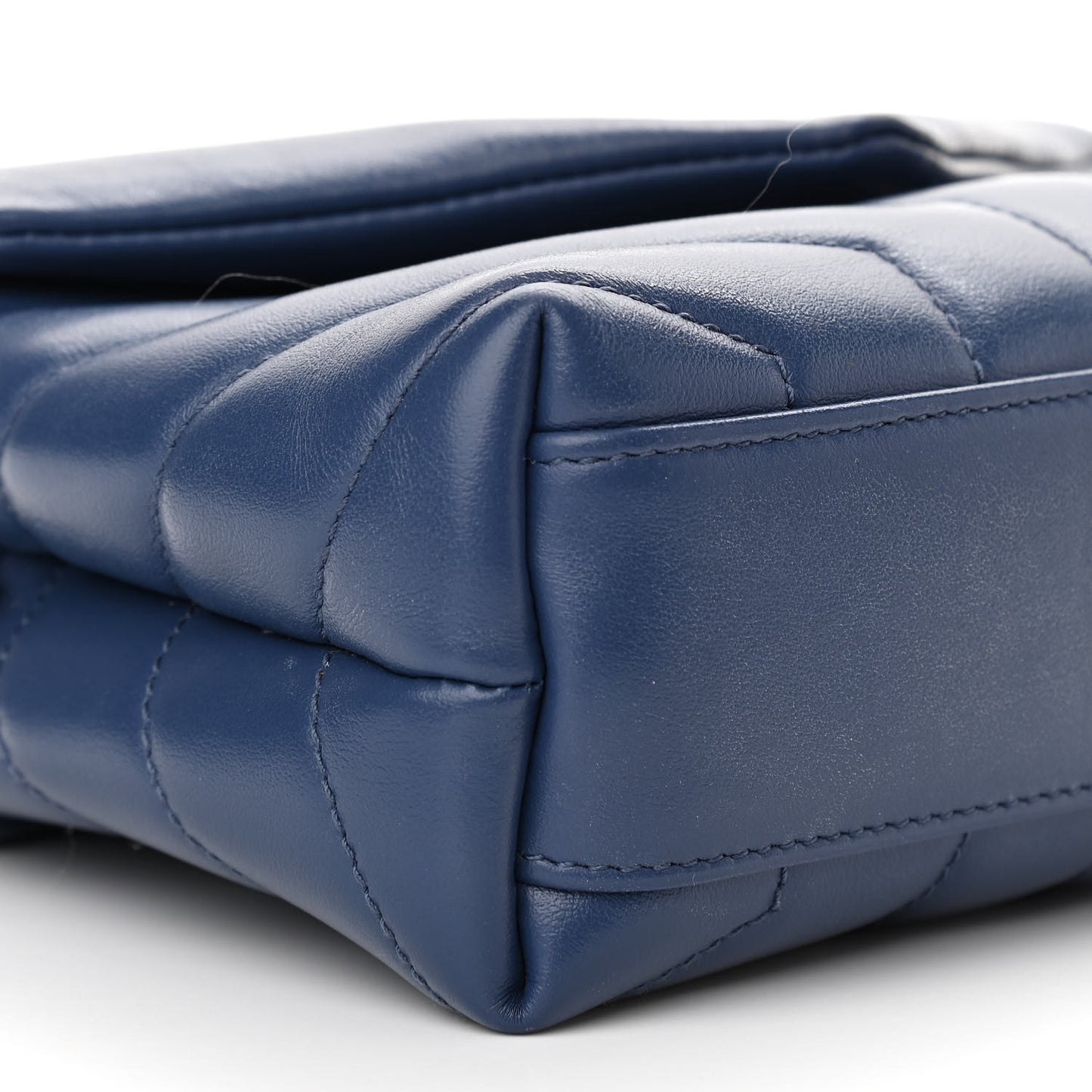 Calfskin Y Quilted Monogram Toy Loulou Crossbody Bag New Cobalt