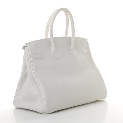 Hermes Togo Birkin 35 White 3 of 13