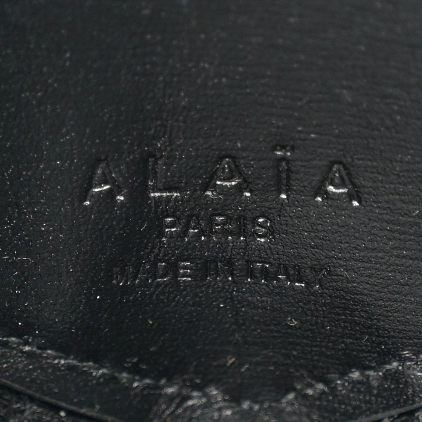 Calfskin Le Coeur Bag Black