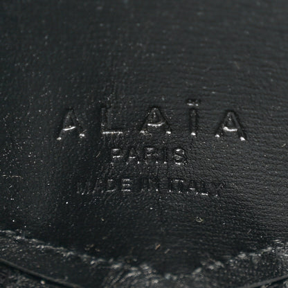 Alaia Calfskin Le Coeur Bag Black 6 of 11