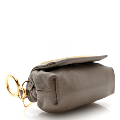 Fendi Nano Mamma Baguette Charm Tortora 4 of 9
