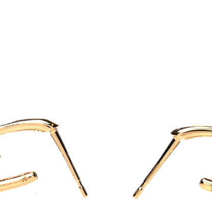 Louis Vuitton Fall In Love Heart Earrings PM Gold 3 of 3