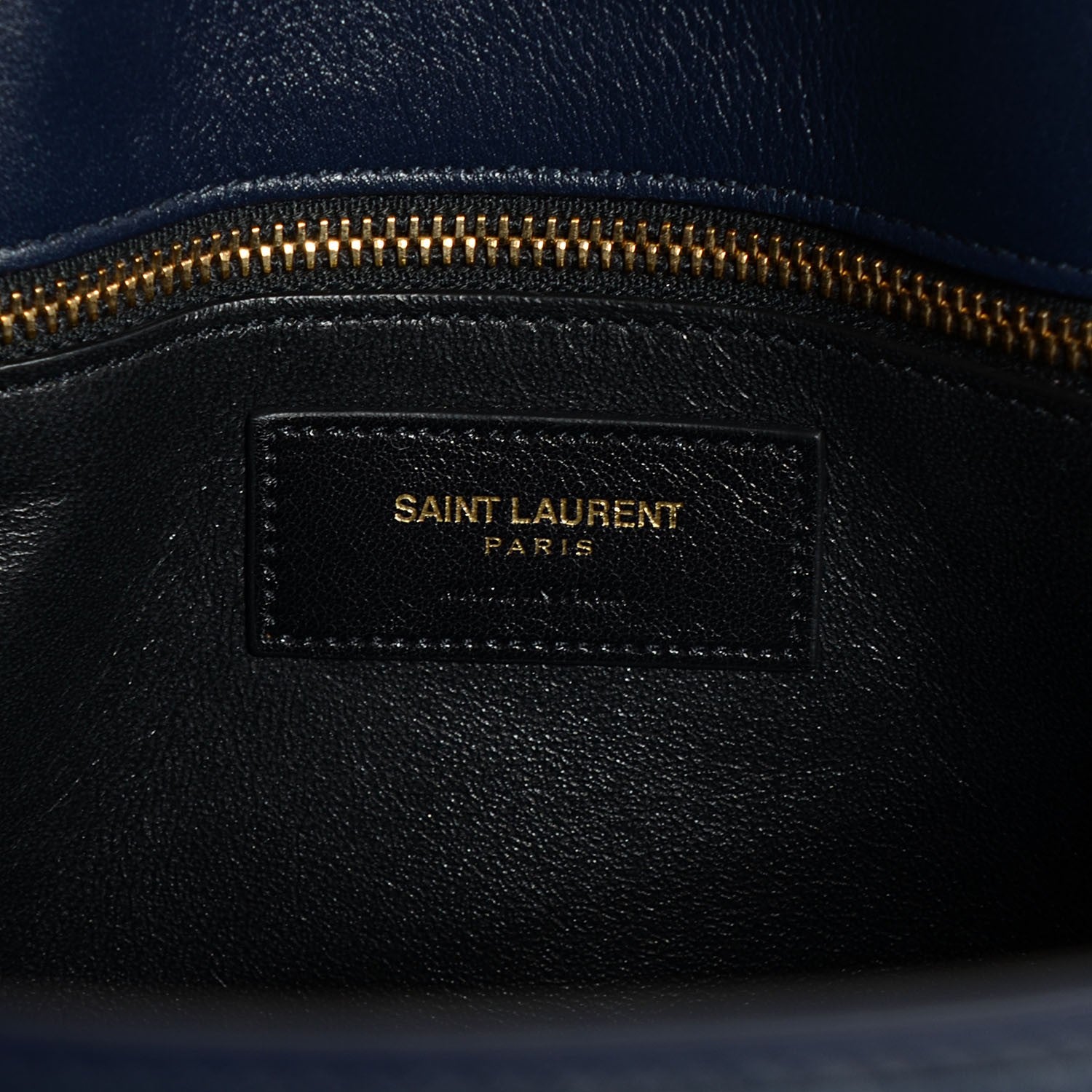 Saint Laurent Calfskin Small Sac De Jour Navy 6 of 11