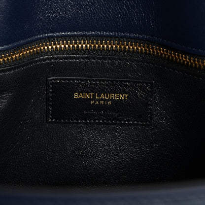 Saint Laurent Calfskin Small Sac De Jour Navy 6 of 11
