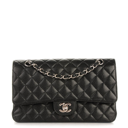 Chanel Caviar Quilted Medium Double Flap Black 1 of 11