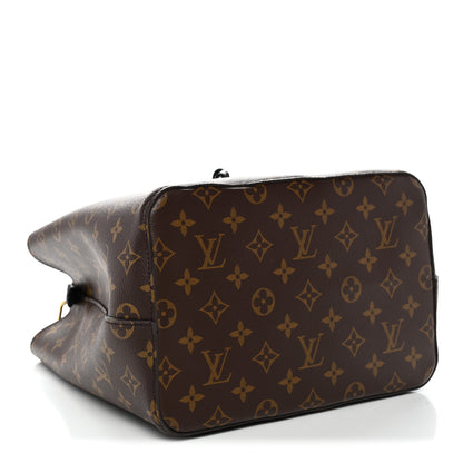 Louis Vuitton Monogram Neonoe MM Black 4 of 9