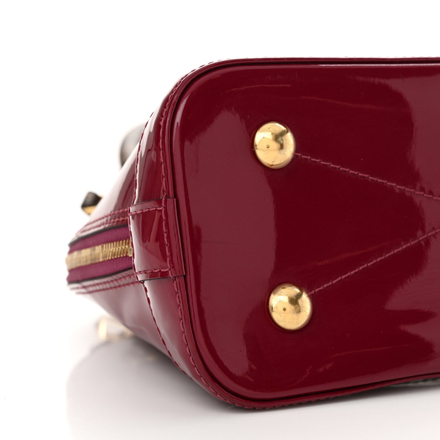 Patent Monogram Alma BB Magenta