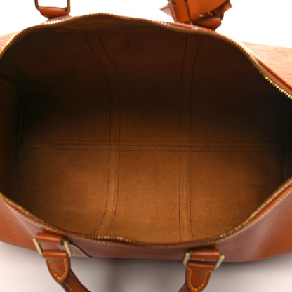 Louis Vuitton Epi Keepall 50 Cipango 5 of 13