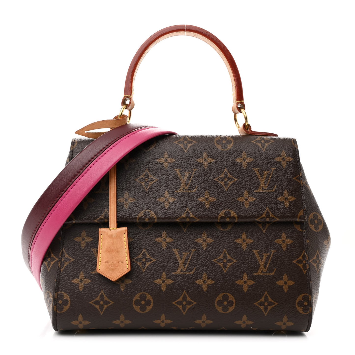Monogram Cluny BB Bordeaux Fuchsia
