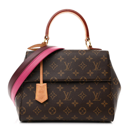 Louis Vuitton Monogram Cluny BB Bordeaux Fuchsia 1 of 9