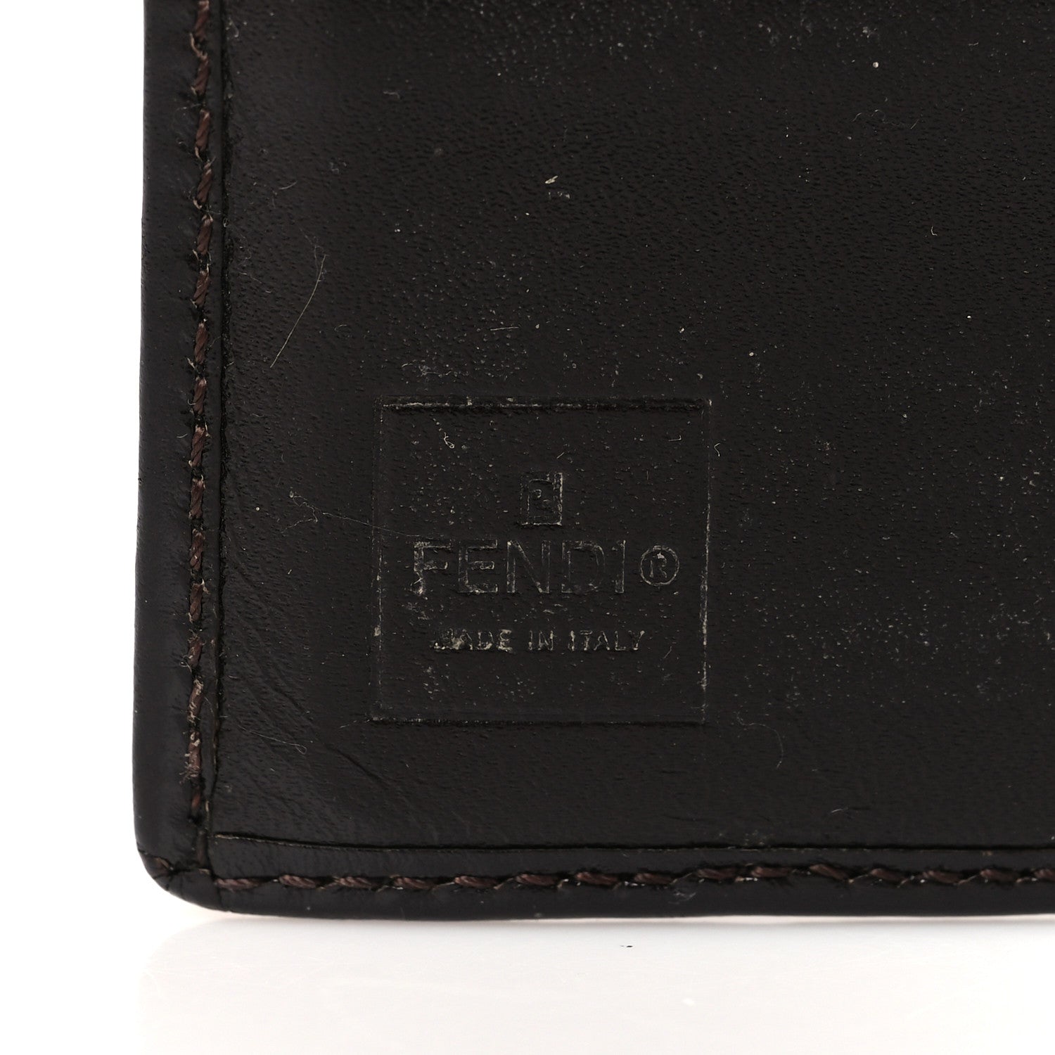 Fendi Zucca Bi-Fold Wallet Tobacco 6 of 8