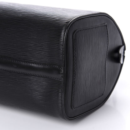 Louis Vuitton Epi Speedy 25 Black 7 of 14