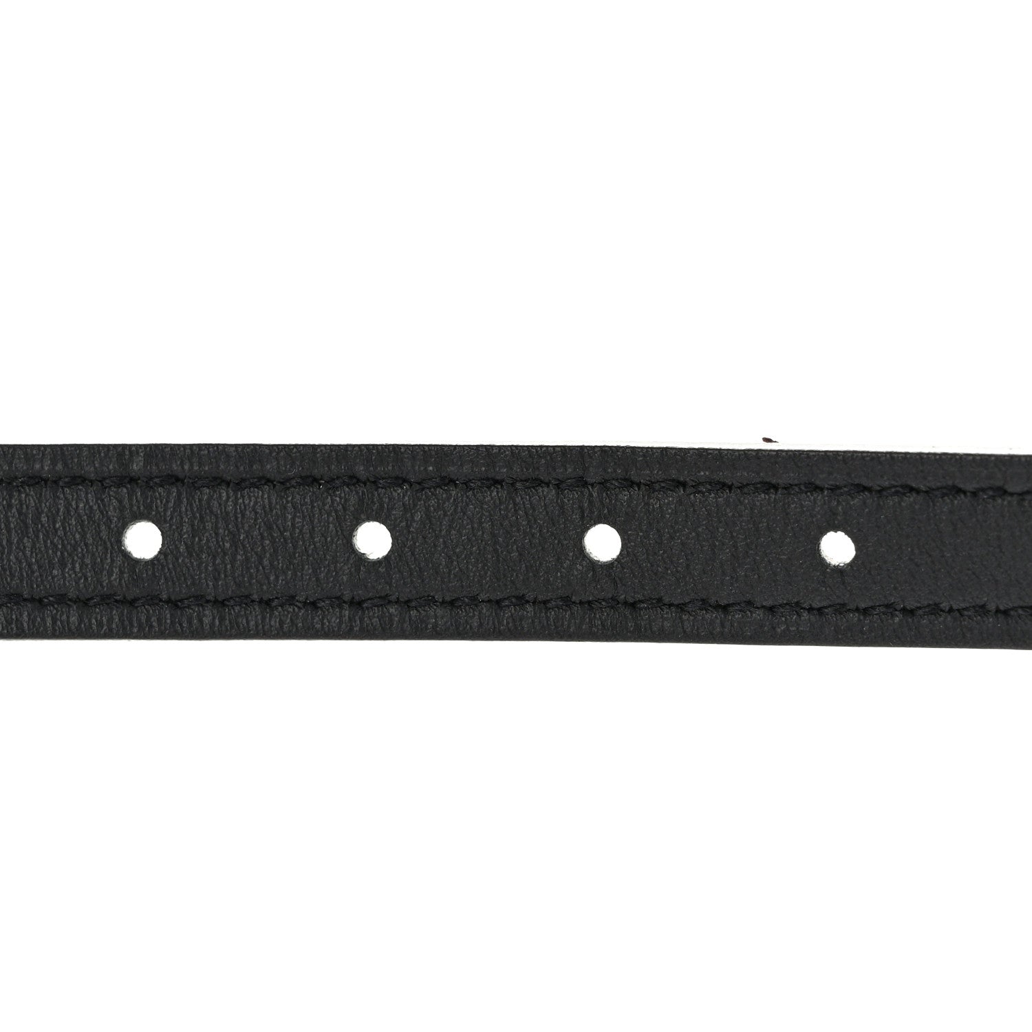 Hermes Swift Epsom 13mm Focus Belt 85 34 Black Etoupe 5 of 6