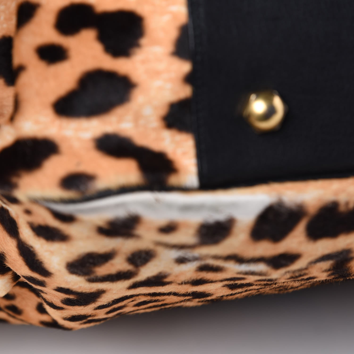 Saint Laurent Calf Hair Leopard Print Large Roady Hobo 14 of 22