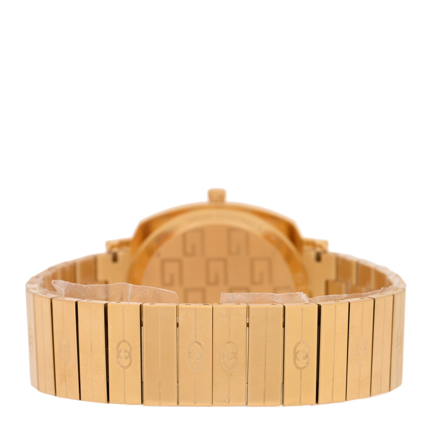 Gucci Stainless Steel 38mm Grip Quartz Watch Gold 3 of 4