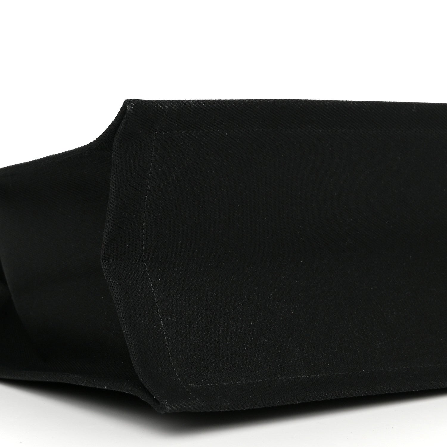 Saint Laurent Linen Calfskin Rive Gauche Tote Black 8 of 9