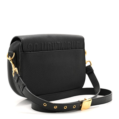 Christian Dior Grained Calfskin Medium Bobby Flap Black 3 of 11