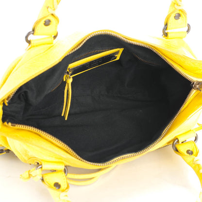Balenciaga Agneau Classic Hardware First Mimosa Verveine 5 of 9