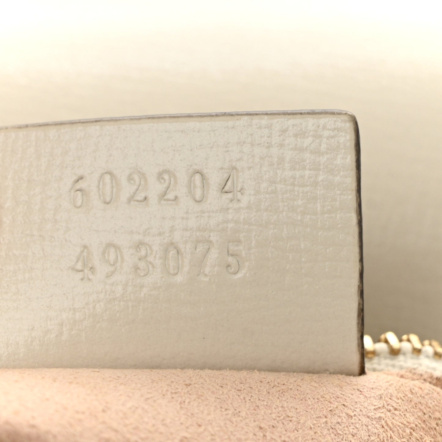 GG Supreme Monogram Horsebit 1955 Shoulder Bag Beige Mystic White