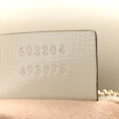 Gucci GG Supreme Monogram Horsebit 1955 Shoulder Bag Beige Mystic White 7 of 11