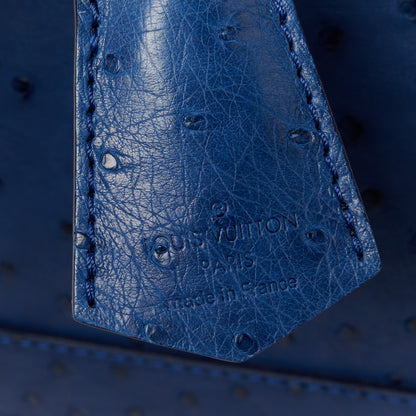 Louis Vuitton Ostrich Alma PM Indigo 8 of 11