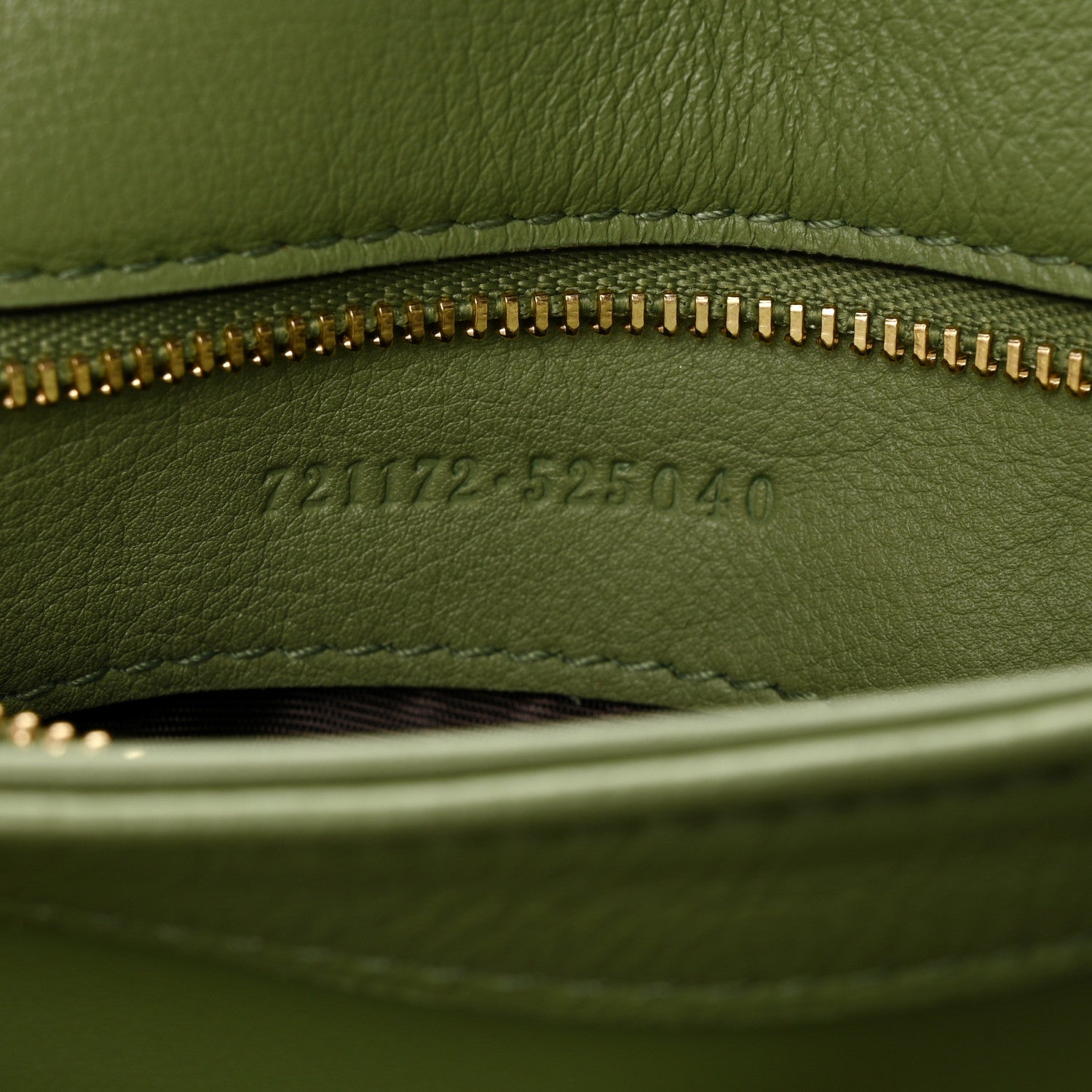 Gucci Roxy Calfskin Web Medium Blondie Top Handle Shoulder Flap Bag Salamander Green 7 of 12