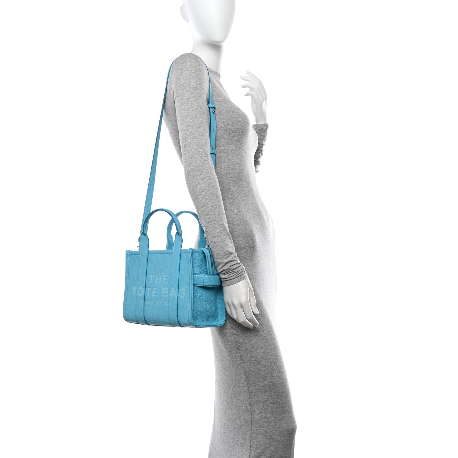 Marc Jacobs Grained Calfskin Small The Tote Bag Pool 2 of 11
