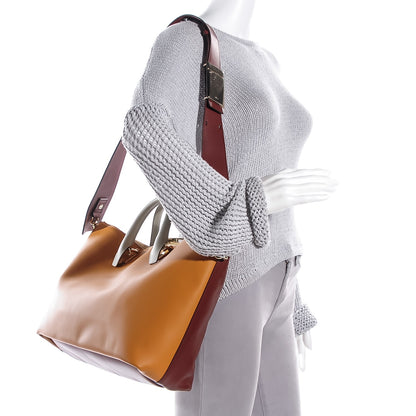 Chloe Smooth Calfskin Large Baylee Tote Yummy Cookie 2 of 8