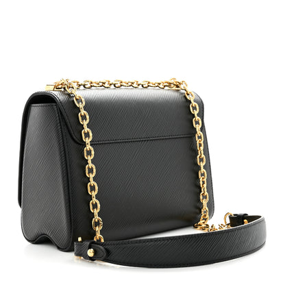 Louis Vuitton Epi Twist Shoulder Bag MM Black 3 of 11