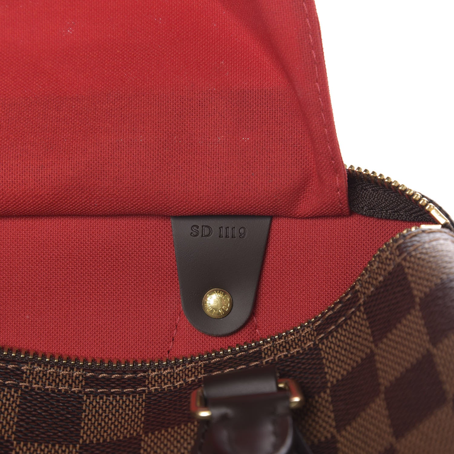 Louis Vuitton Damier Ebene Speedy 25 10 of 18