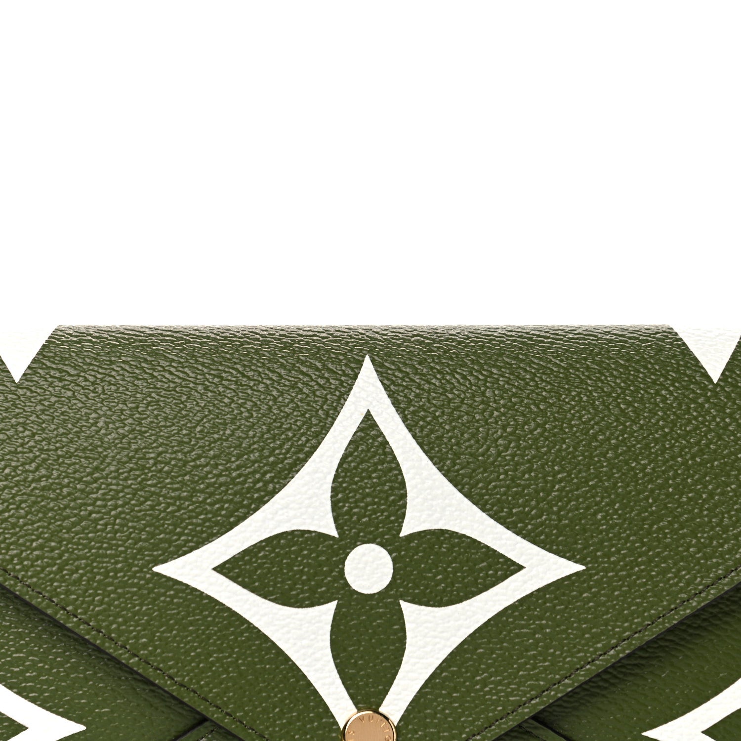 Louis Vuitton Monogram Giant Large Kirigami Pochette Kaki 8 of 11