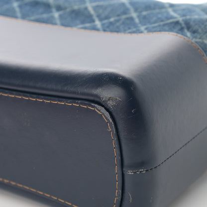 Chanel Denim Calfskin Medium Gabrielle Hobo Blue 11 of 16