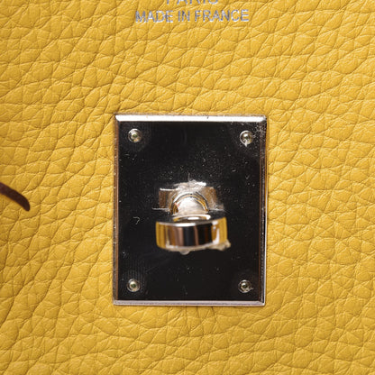 Hermes Taurillon Clemence Birkin 35 Soleil 22 of 32