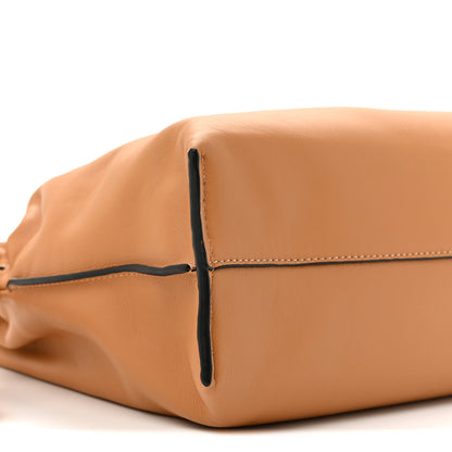 Loewe Nappa Calfskin Medium Flamenco Knot Clutch Warm Desert 27 of 31