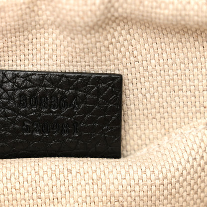 Gucci Pebbled Calfskin Small Soho Disco Bag Black 7 of 15