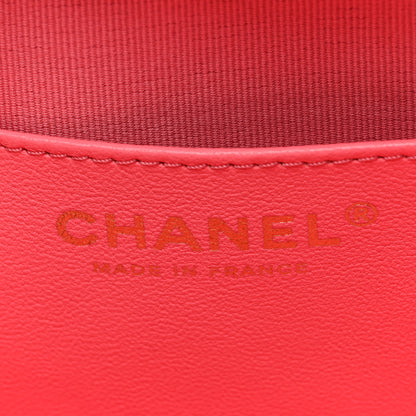 Chanel Lambskin Quilted CC In Love Heart Bag Pink 6 of 9