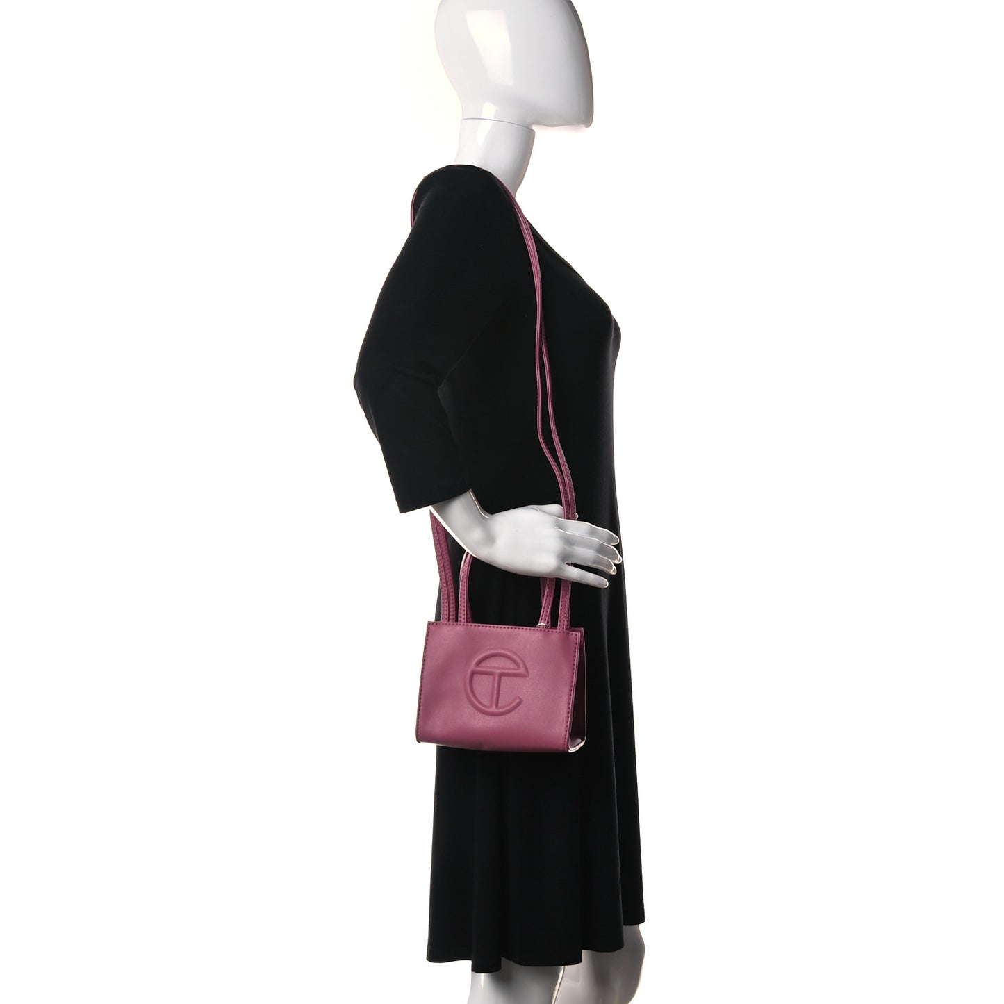 Vegan Leather Small Shopping Bag Corned Beef