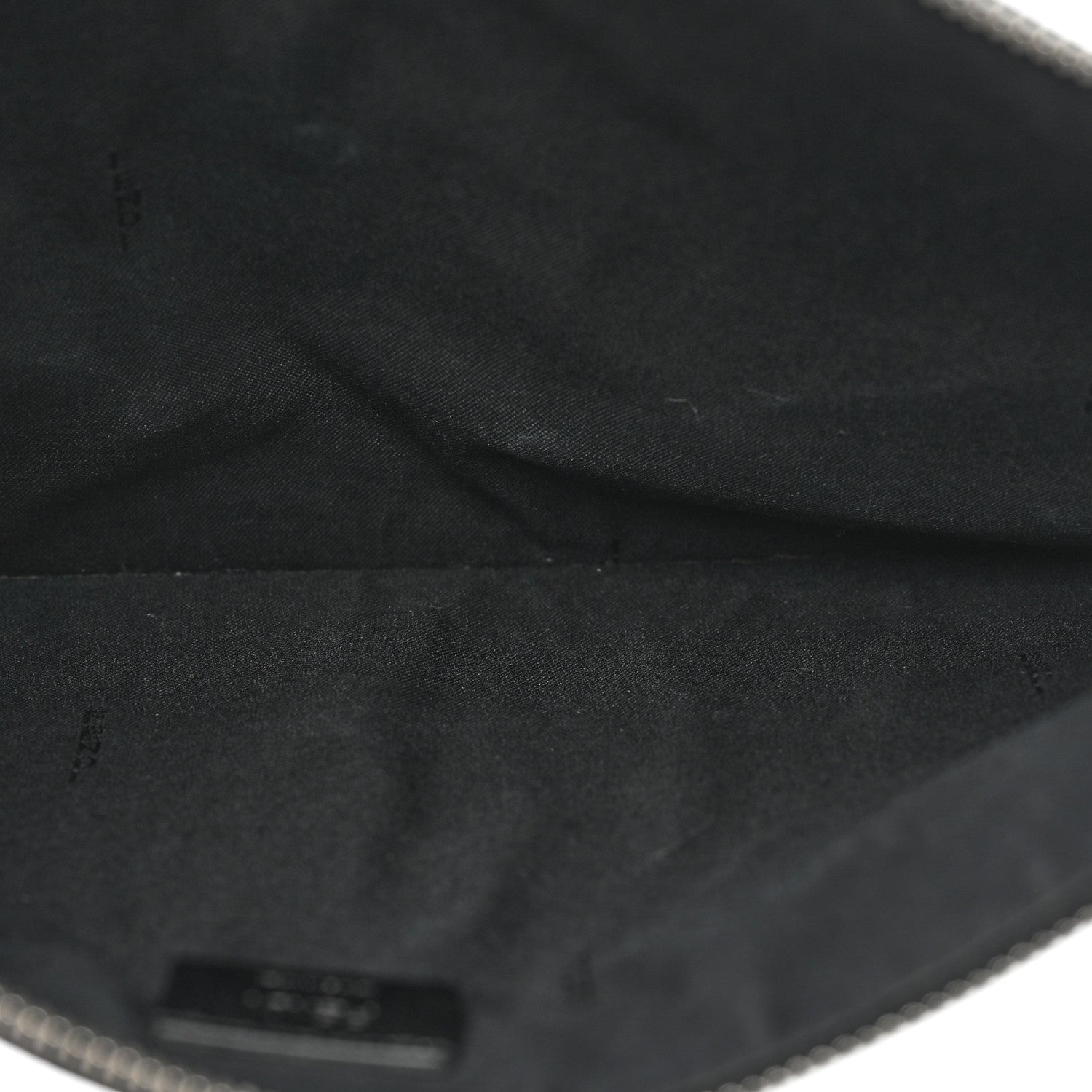 Fendi Vitello Century Metal Monster Eyes Pouch Black 5 of 10