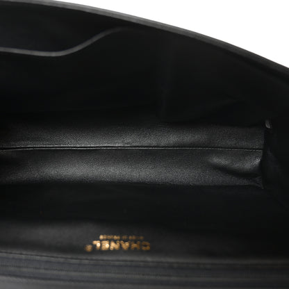 Chanel Calfskin Quilted Chevron In The City Bag Black 5 of 10