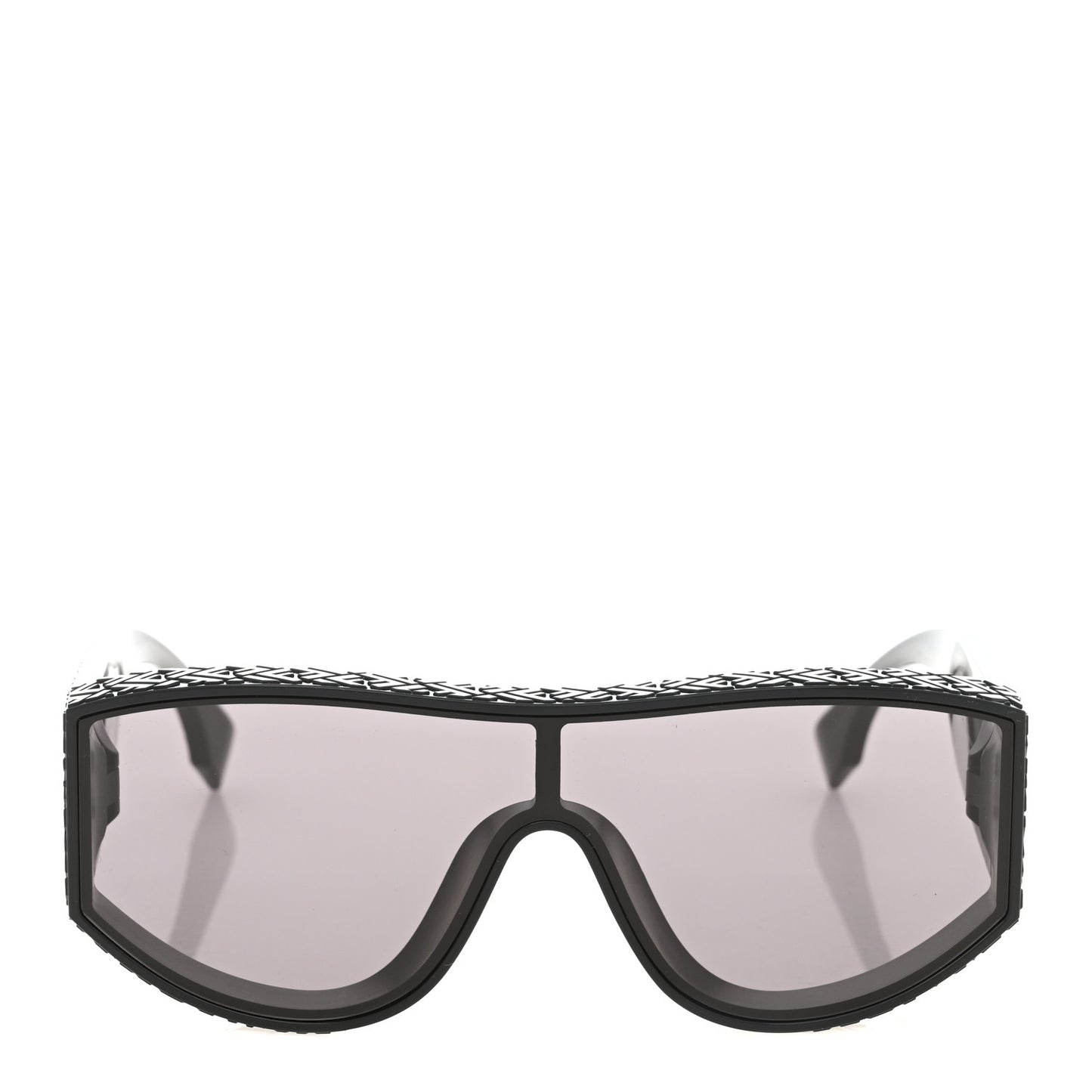 Acetate Lab Mask Sunglasses FE40128I Black