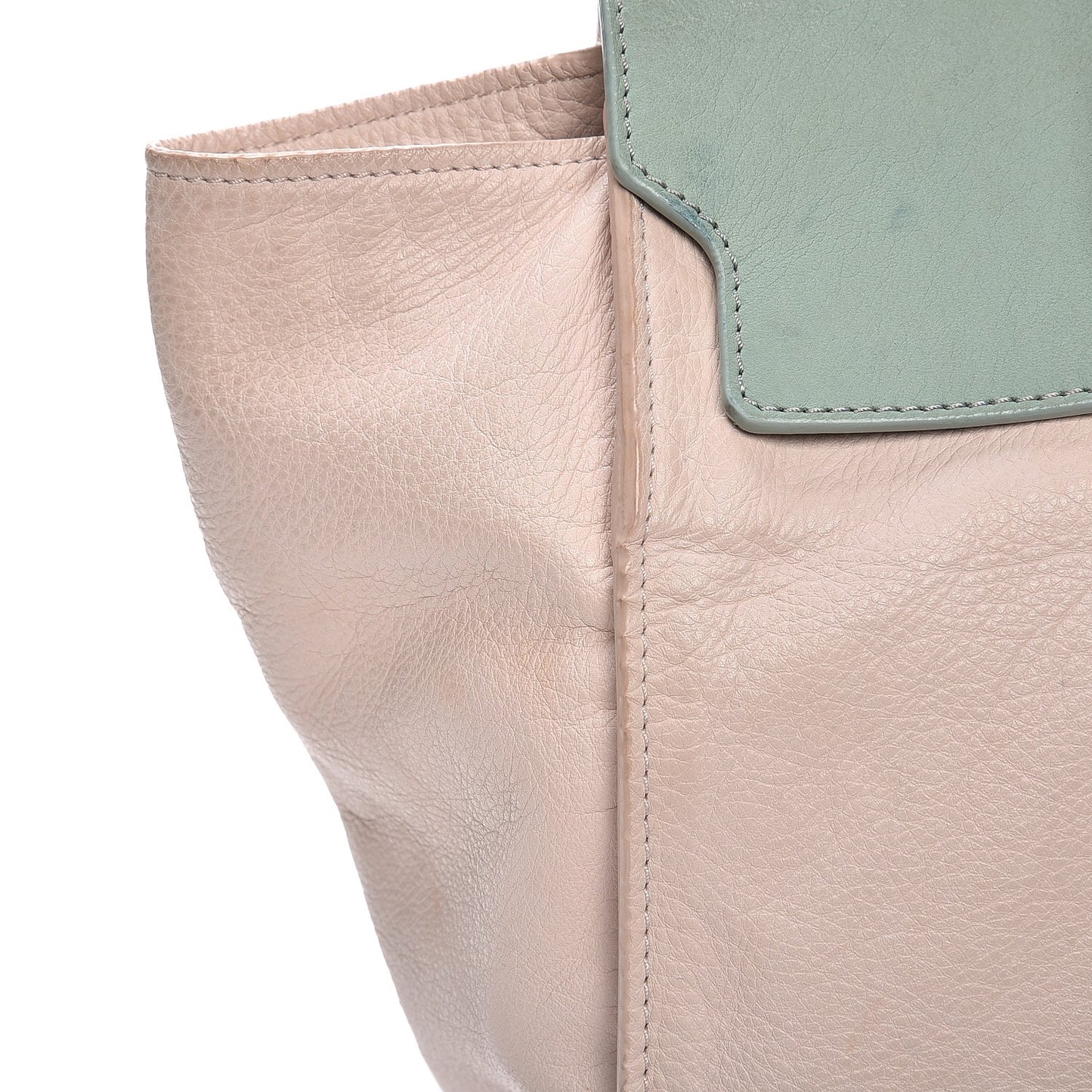 Calfskin Papier Ligne A5 Flap Tote Pink