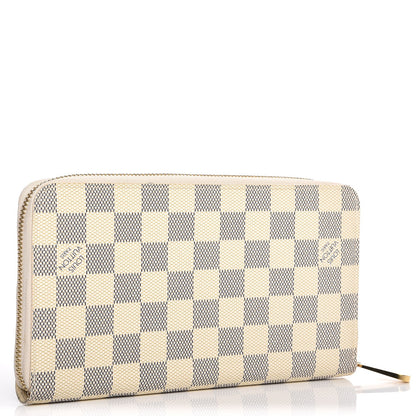 Louis Vuitton Damier Azur Zippy Organizer Wallet 4 of 10