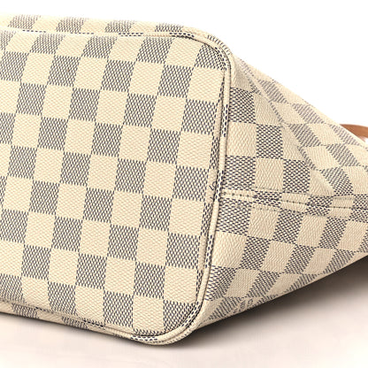 Louis Vuitton Damier Azur Neo Neverfull MM Rose Ballerine 9 of 12