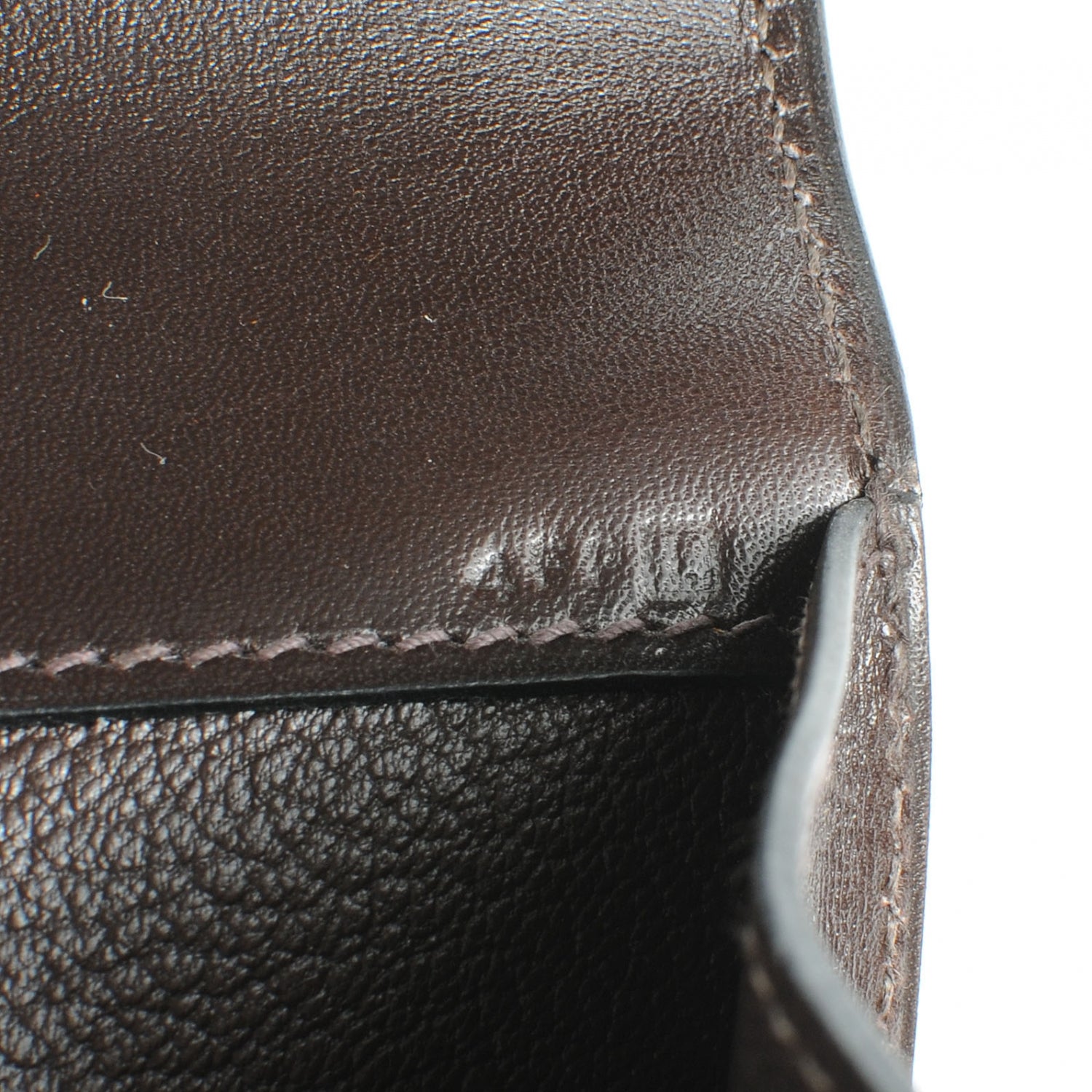 Hermes Box Medor 29 Clutch Chocolate 7 of 7