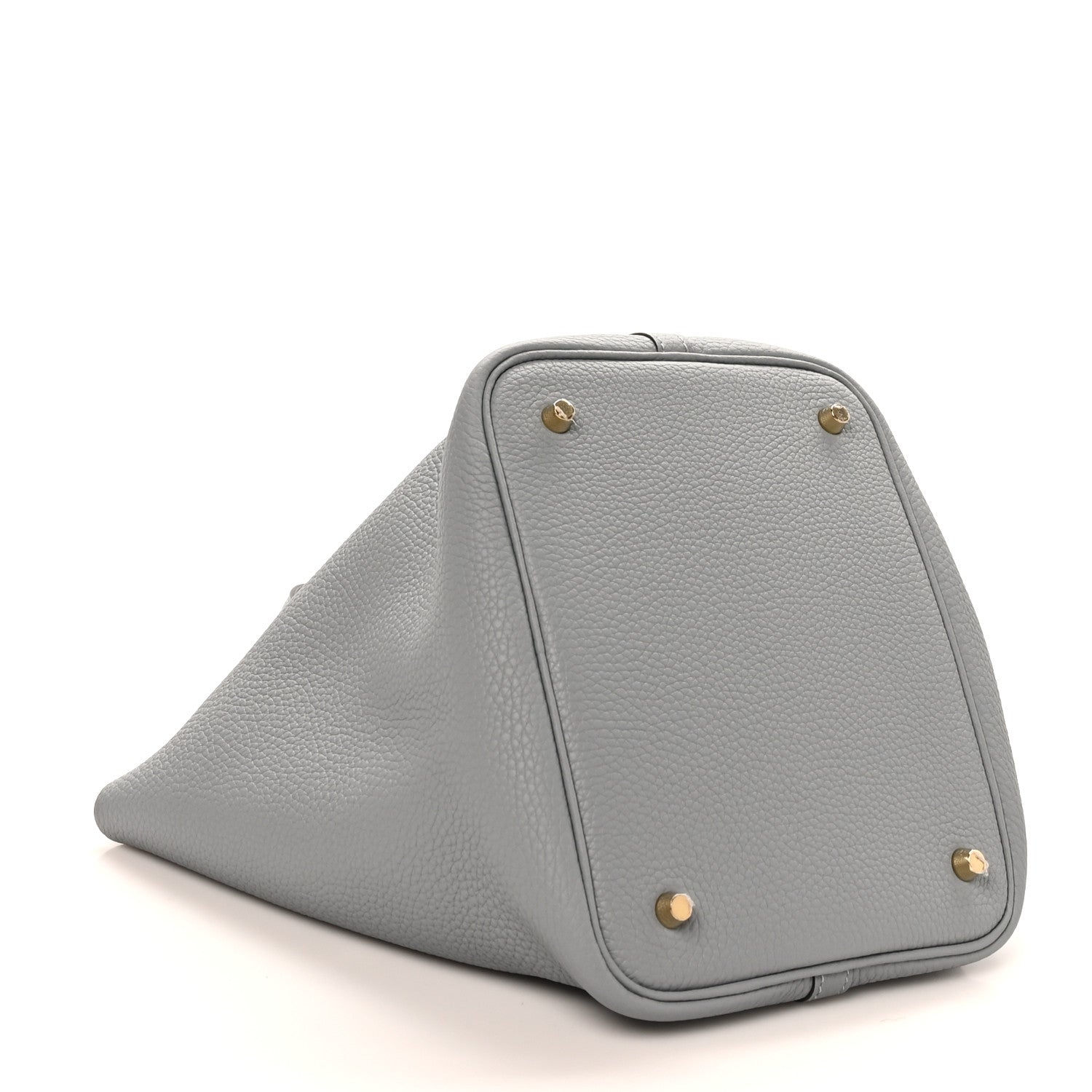 Hermes Taurillon Clemence Picotin Lock 22 MM Gris Pantin 4 of 12