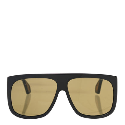 Gucci Acetate Shield Sunglasses GG0467S Black 4 of 9