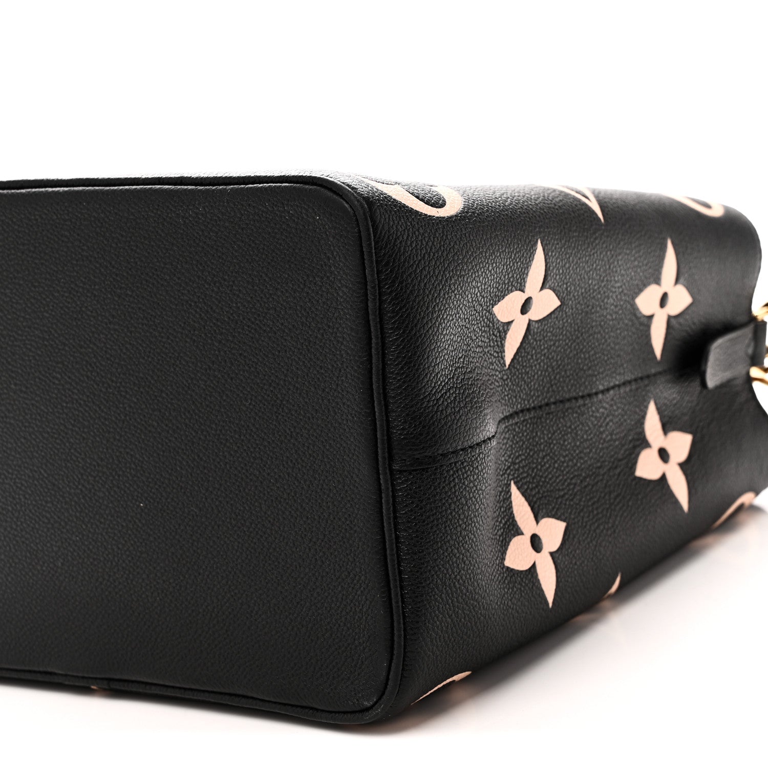 Louis Vuitton Empreinte Monogram Giant Neonoe MM Black Beige 10 of 11